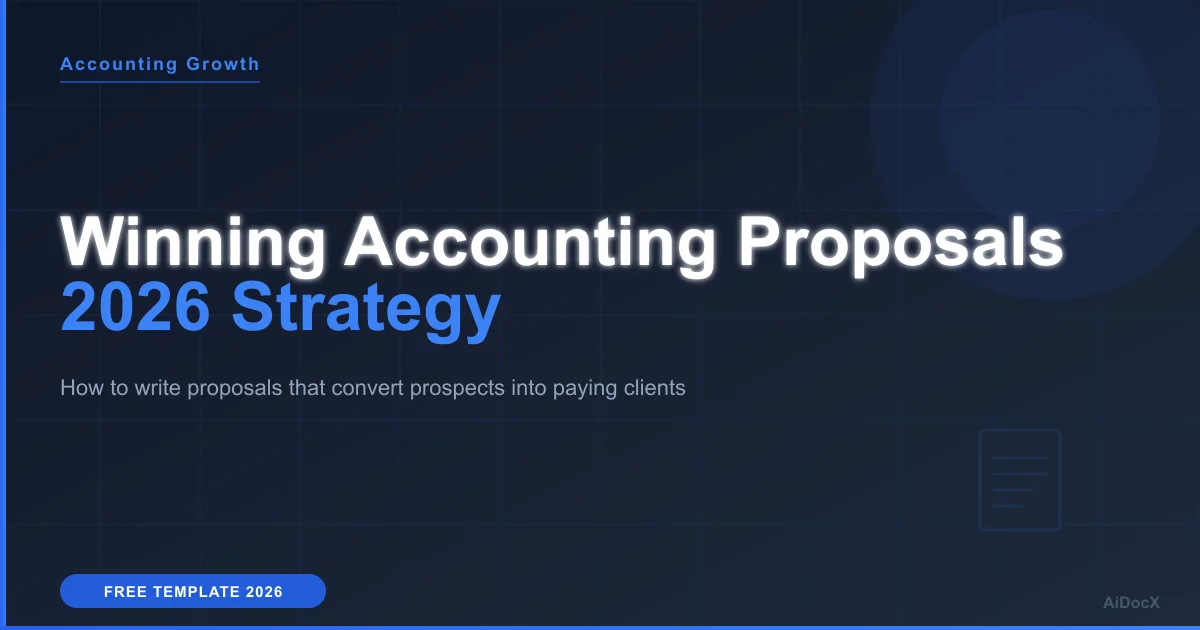 Win Accounting Clients: 2026 Bookkeeping Proposal Guide
