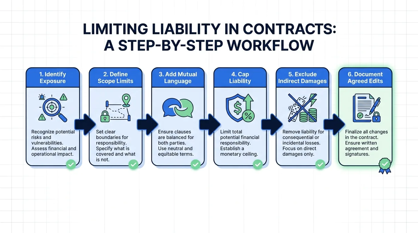 Contract negotiation workflow checklist